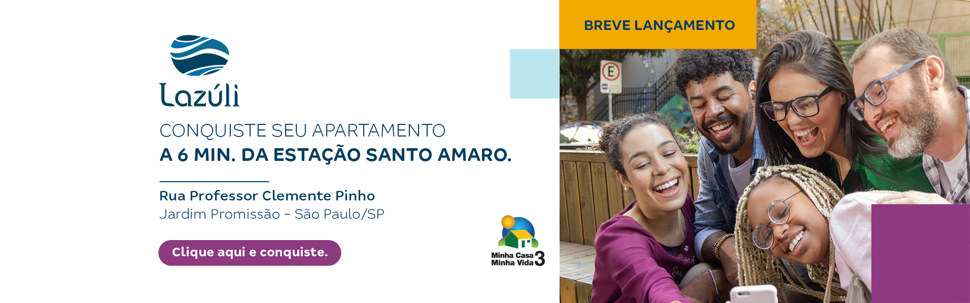 Banner do Lazúli Santo Amaro da Tenda