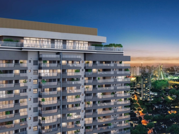 Detalhe Da Fachada Arkadio By Eztec