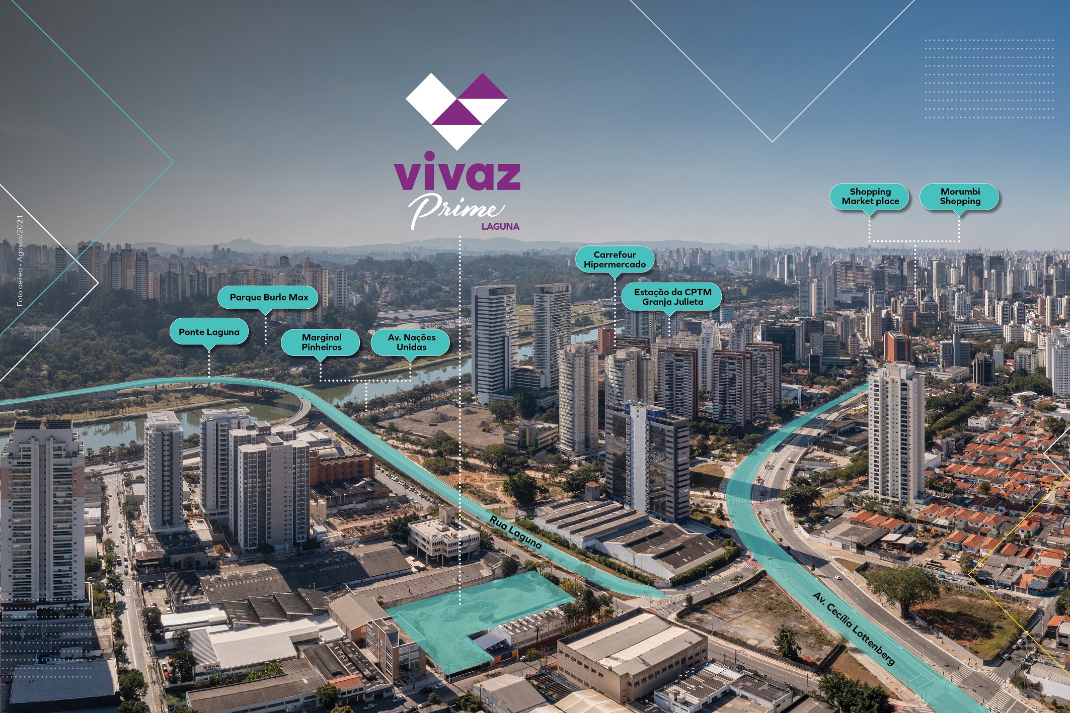 Região do Lançamento VIVAZ Prime Laguna