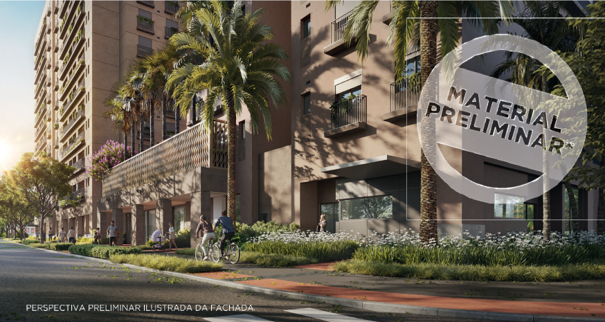 Fachada do Haus Mitre Edition Madrid em Moema – Projeto com 3 Torres Independentes