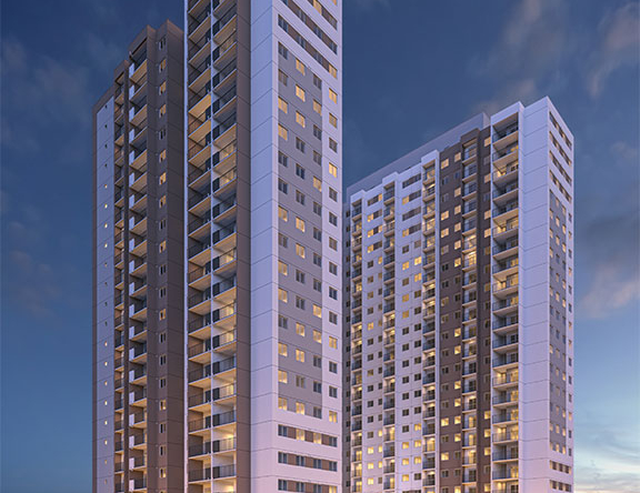 Fachada Apartamentos Minha Casa Minha Vida Na Mooca Vibra Mooca